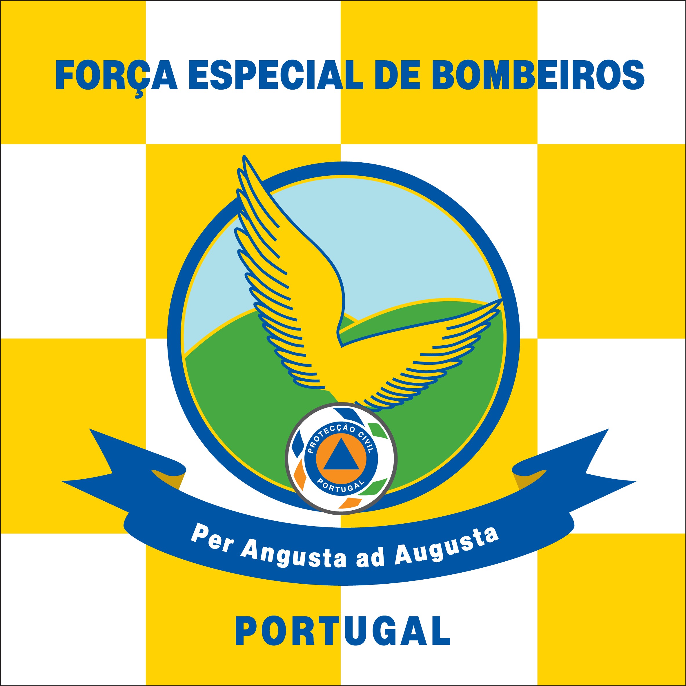 Guião da Força Especial de Bombeiros / Força Especial de Proteção Civil