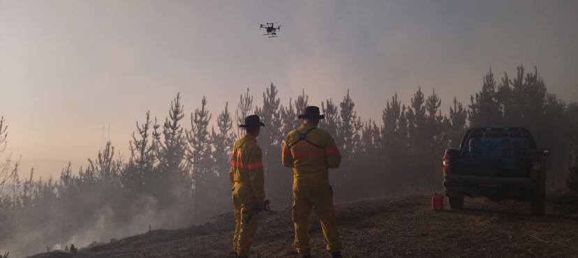 Utilização de drones em incêndios rurais
